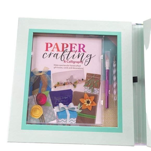 Art School Paper Crafting and Calligraphy set opened but never used - Picture 4 of 5